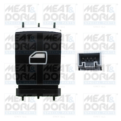 Switch, window regulator
